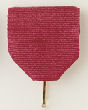 Drape Ribbon w/Snap Clip, Maroon