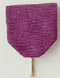 Drape Ribbon w/Snap Clip, Purple