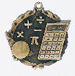 Math Wreath Medal