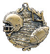 Football Wreath Medal