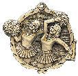Cheerleading Wreath Medal