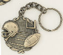 Football Key Chain Medal