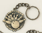 Bowling Key Chain Medal