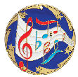 Music Color Star Medal