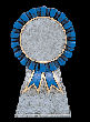 Ribbon Mylar Holder, Blue