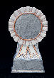 Ribbon Mylar Holder, White