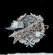 Coach Wreath Plaque Mount
