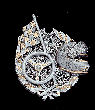 Racing Wreath Plaque Mount