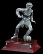 Soccer Elite Resin Figure, Female
