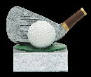 Golf Color Tek Resin Figure