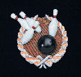 Bowling Color Plaque Mount