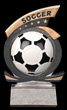 Soccer Gold Star Resin Award