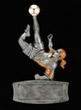 Soccer Sport Mag Resin Figures, 7 " Female
