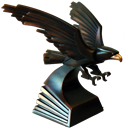 Eagle Resin trophy